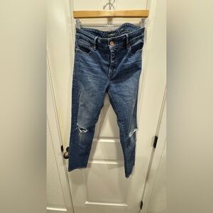 Lucky Brand Women's Dark Blue Skinny Jeans